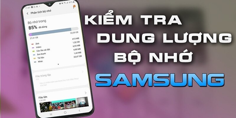 Đảm bảo bộ nhớ khả dụng để tải app QH88 thành công