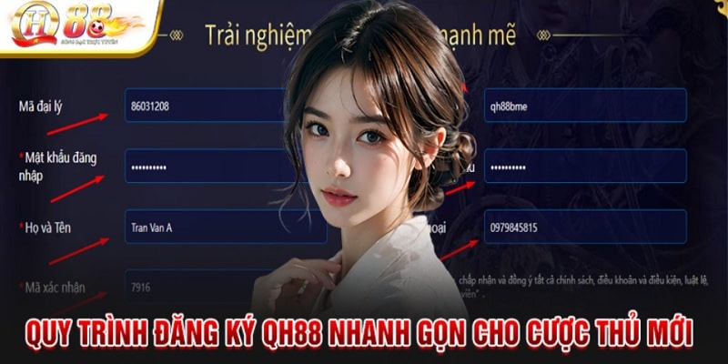 Hướng dẫn đăng ký QH88 quan trọng